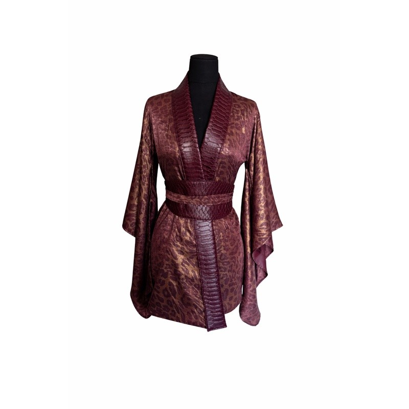 KIMONO - Vino Léopard (Sold Out)